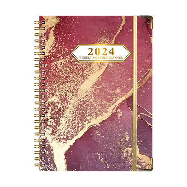 2024 aftalekalender - ugentlig planlægger 2024, 2024 daglig planlægger, fleksibel So style1 KLB