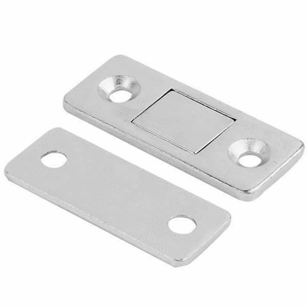 2x Extremt stark magnetisk lås skåpsdörr låda möbelmagnetlås KLB