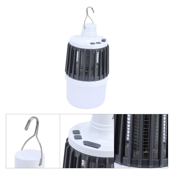 USB-laddningsbar mygglampa bärbar tyst myggdödare KLB