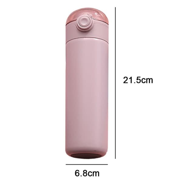 Rostfritt stål vakuumkopp, vattenkopp, studsande kopp, rosa KLB