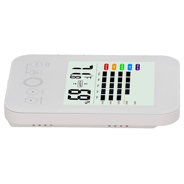 Touch Screen Termohygrometer Elektronisk Digital Vægmonteret KLB