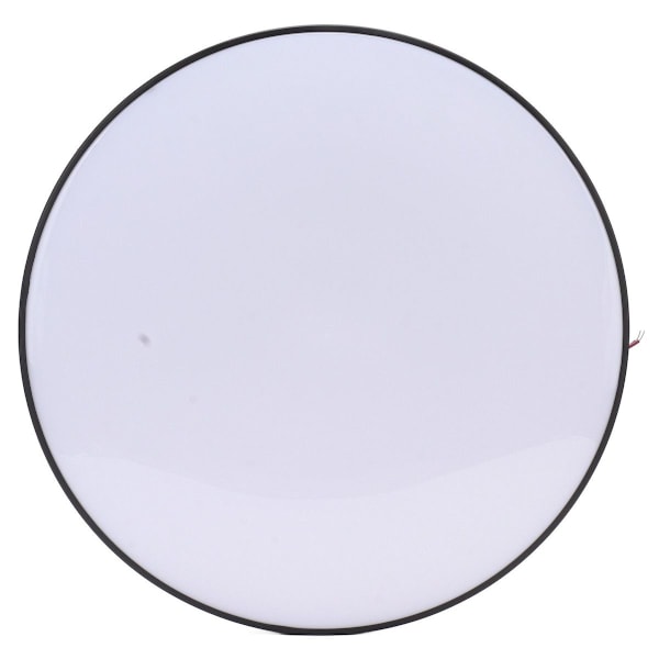 48W LED-loftslampe, ultratynd, med sort kant, PC hvid KLB