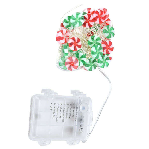 3 metrin valosarja 30 LED-makeisella kuparilankalampulla KLB:lle