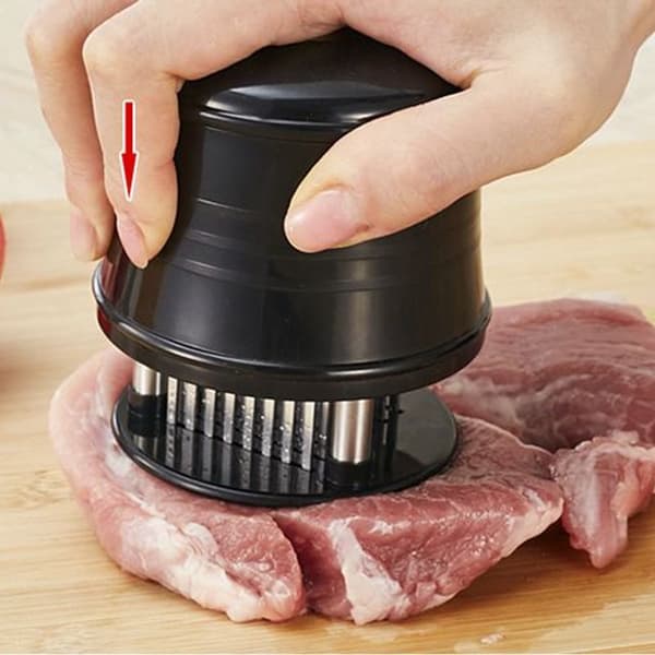 Köttmörare köttmörare, 56 blad i rostfritt stål, ultraskarp biff,