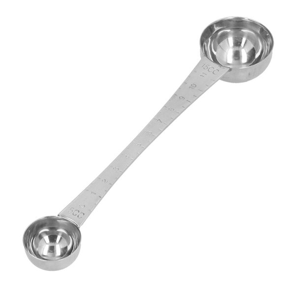 Kaffeske med dobbeltsidet måleske med skala KLB