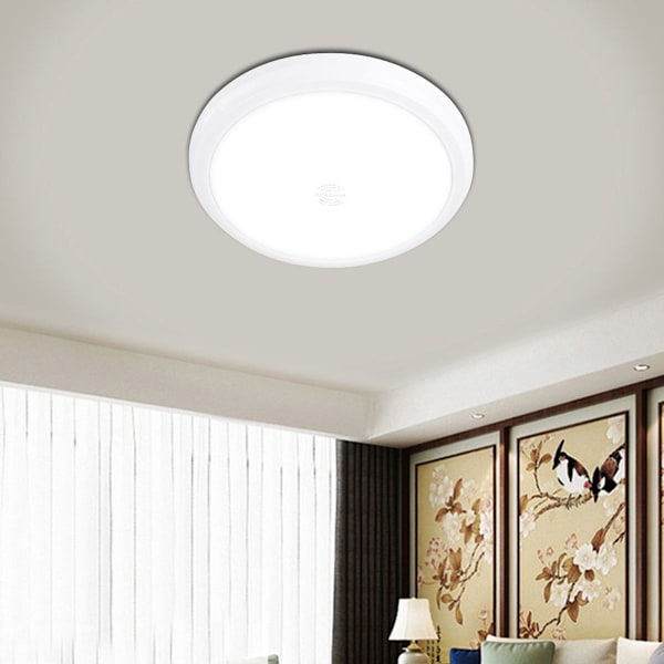 Moderne, ultrafine, runde, vanntette LED-taklamper KLB