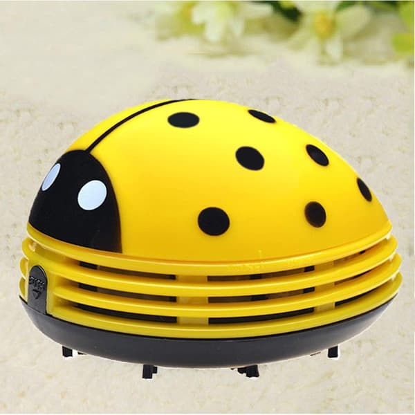 Ladybug Dammsugare, Söt Cartoon ABS Plast Batteridriven
