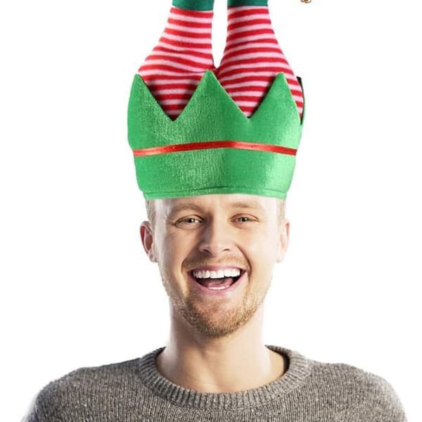 Julinredning, rolig julhatt och julgransben fé KLB