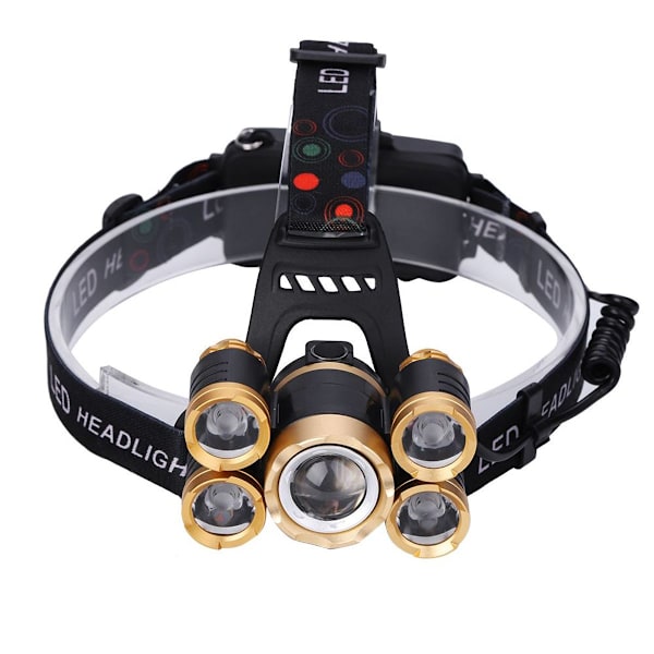Högpresterande utomhus T6 LED 2400LM för jakt, cykling och camping KLB