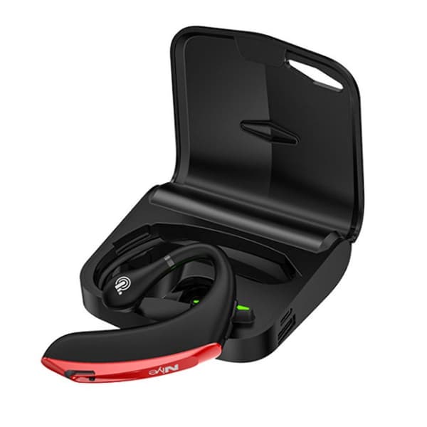 Bluetooth-kuulokkeet Langaton Monaural Business Headset Musta + Punainen