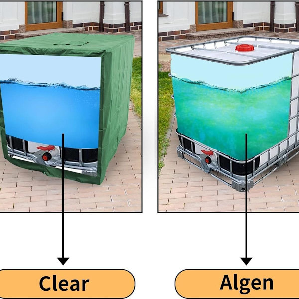 Tankdeksel - for 1000 liters vanntank - for IBC tank -
