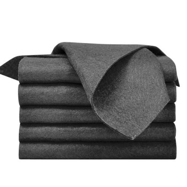Pakke med 5 absorberende, fnugfri køkkenhåndklæder - 50 x 50 cm