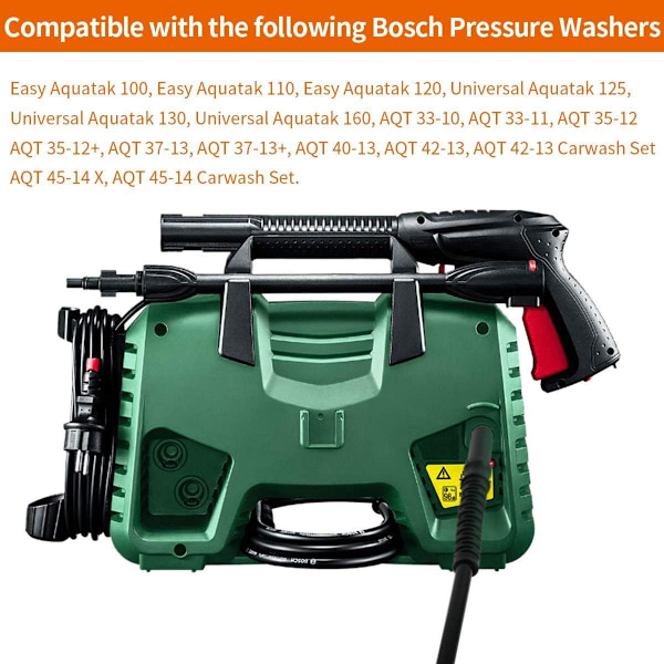 6M fleksibel slange for Bosch hurtigkobling Høytrykks slangetilbehør Kompatibel KLB
