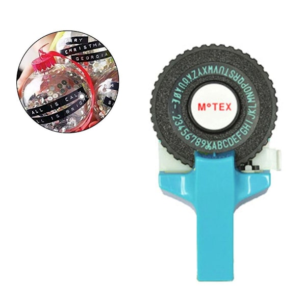 3D Mini Etiketprinter Lille Model Etiketprinter Lyseblå