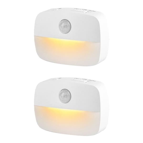 Nattlampa för sovrum, kök, trappor, hall, 2-pack KLB