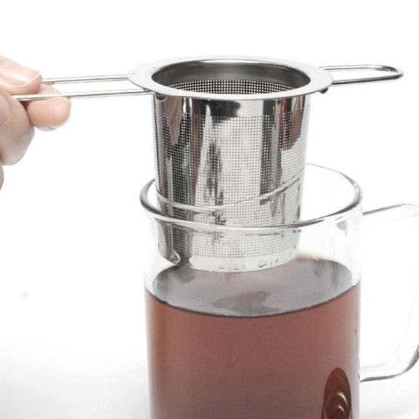 Tesil til løs te, tesil 304 rustfrit stål,