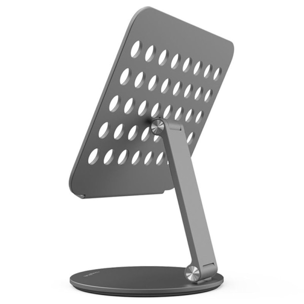 Roterende og sammenleggbar nettbrettstativ, roterende iPad-stativ, 360° dreibar base