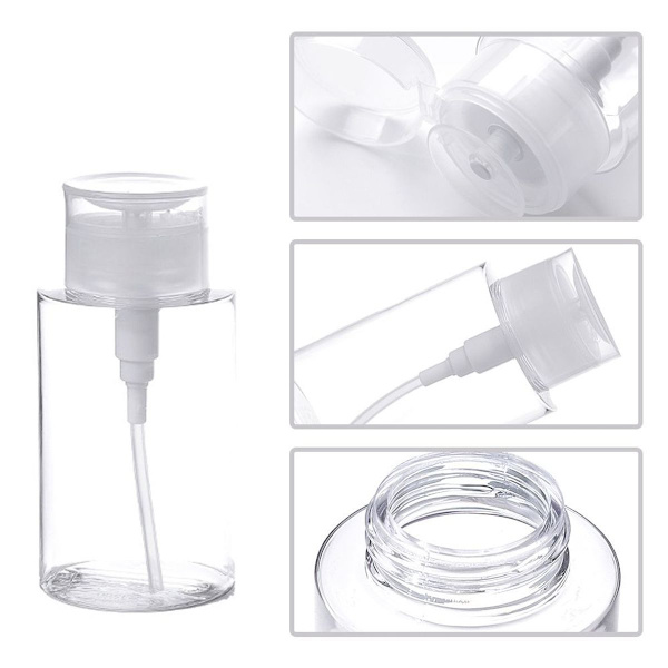 Professionell tom klämflaskedispenser 200 ml