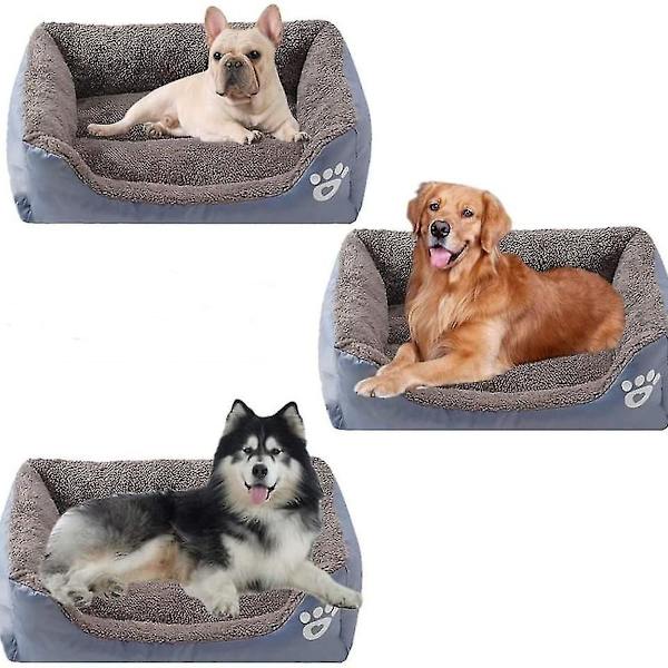 Hundeseng, vaskbar hundsofa, kæledyr hund katteseng, S: 45 x 35 x 12 cm KLB