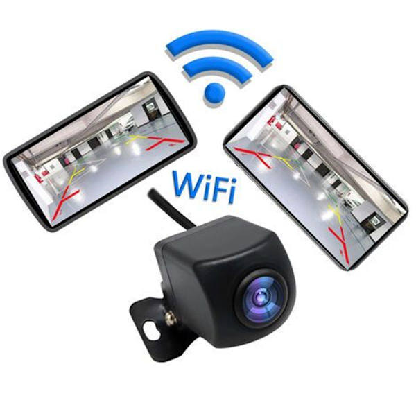 HD WIFI trådlös backkamera backup kamera för bil, fordon, WiFi backup kamera