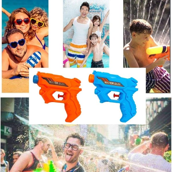 2-pack vattenpistol för barn - Squirt Summer Squirt Shooter Gun Toy KLB