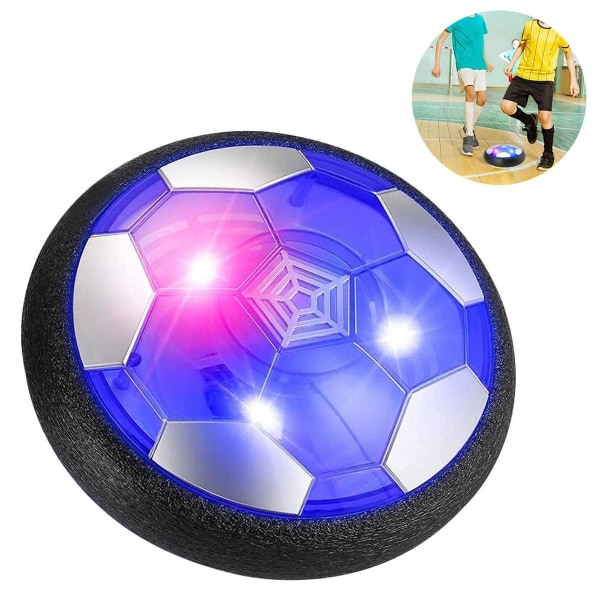 Air Power fodbold børnelegetøj, genopladelig svævende fodbold med LED KLB