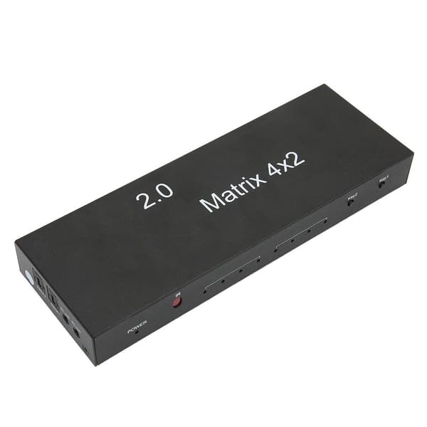 HD-multimediegrænseflade-switch 4 ind 2 ud 4K ved 60Hz 3,5 mm KLB