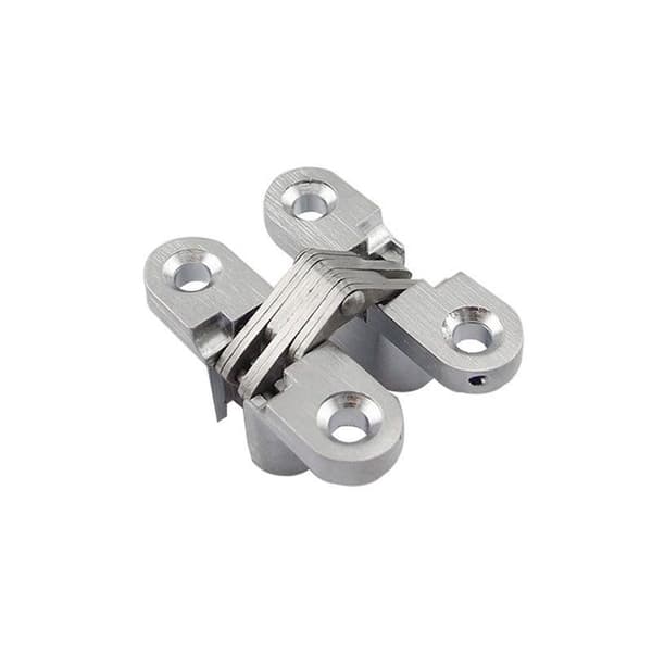 Dold Zinklegering Fällbar Dörrgångjärn 43.7mm