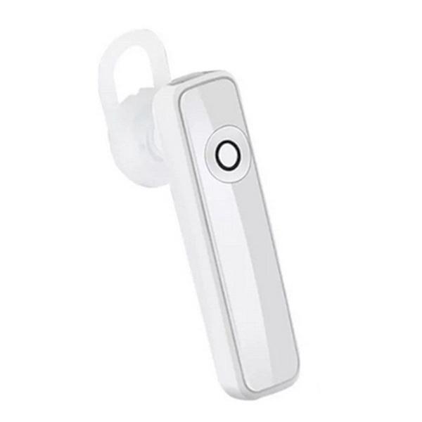 Bluetooth-headset, trådlöst headset för handsfree-samtal i vitt