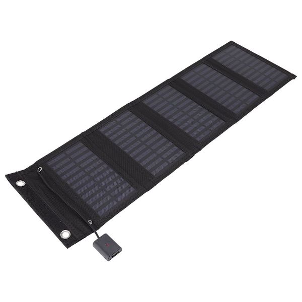 15W Taitettava Aurinkopaneeli Vedenpitävä USB-lähtö 1 10 KLB:lle