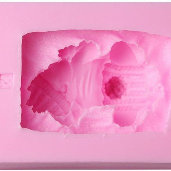 1 st ny design 3D baby silikonform baby klädd