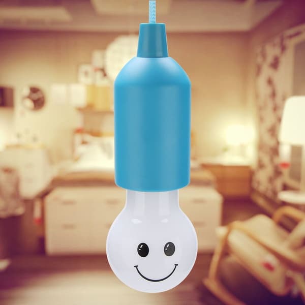 0,2W LED Trækledning Pære Bærbar Have Camping Lampe KLB