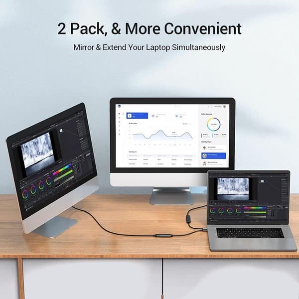 USB C till HDMI-adapter 4K för Mac OS, typ C till HDMI-adapter