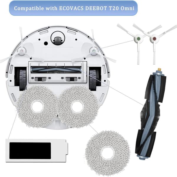 Tilbehør til Ecovacs Deebot T20 Omni / T20 e Omni støvsuger