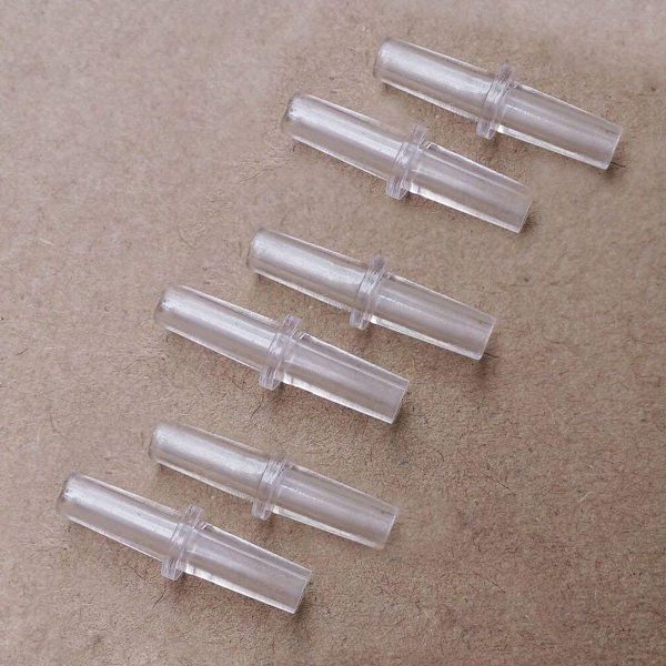 Akvarium Airline Slangekobling Plast Inline Ventil, 40 Stykker KLB