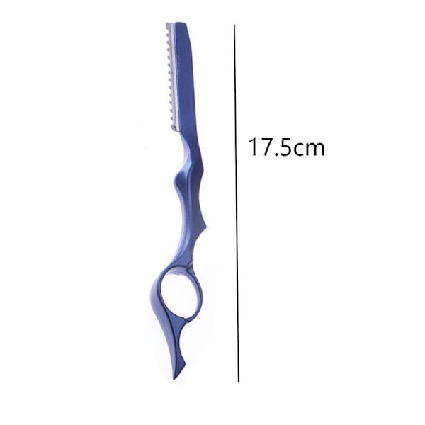 Tyndende Hår Razor Feather Styling Hår Styling Razor Blå