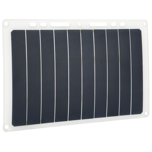 Bärbar 10W solpanel laddare för utomhusbruk med KLB