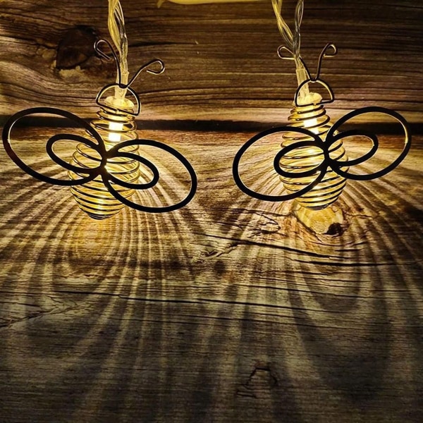 Takorauta höyhen mehiläinen merkkijono valot LED merkkijono valot KLB