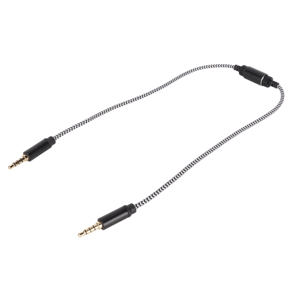 3,5 mm:n tallennuskaapeli, kaksisuuntainen, 3,5 mm uros-uros KLB