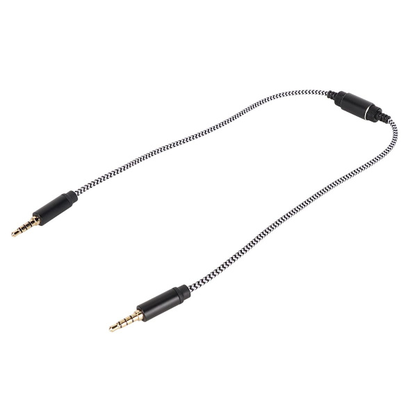 3,5 mm optagekabel, tovejs, 3,5 mm han til han KLB