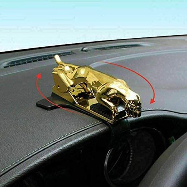 Mobiltelefonhållare Auto Car Leopard Dashboard Phone Holder KLB