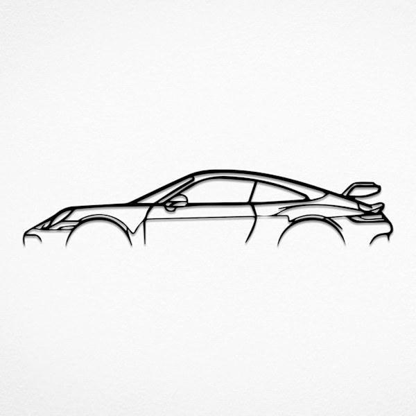 Veggdekorasjon Biltilbehør Metall Veggdekorasjon Herregaver Porsche Tilbehør Bilinnredning Porsche 911 Romdekorasjon Porsche Design