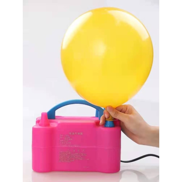 Elektrisk luftballongpumpe 110V 600W ballongblåseroppblåser for garlandbuefestdekorasjon