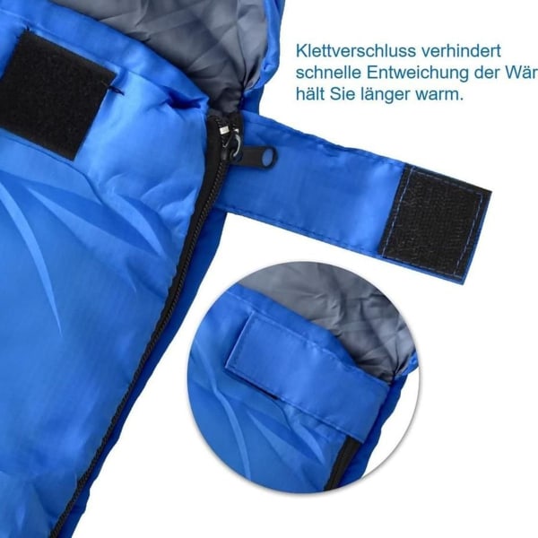 Sovepose, 3-4 sesonger sovepose camping, small packma varmt teppe sove KLB