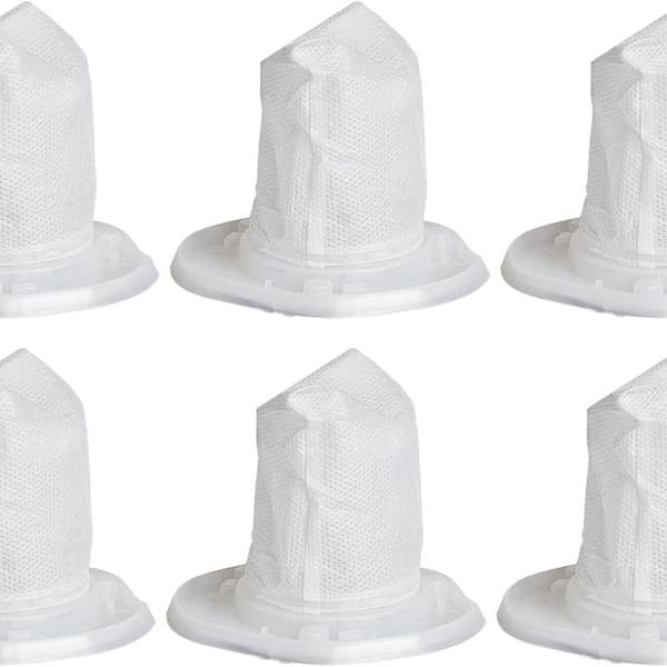 6-pack Vbfe10 dammsugarfilter för Black & Decker