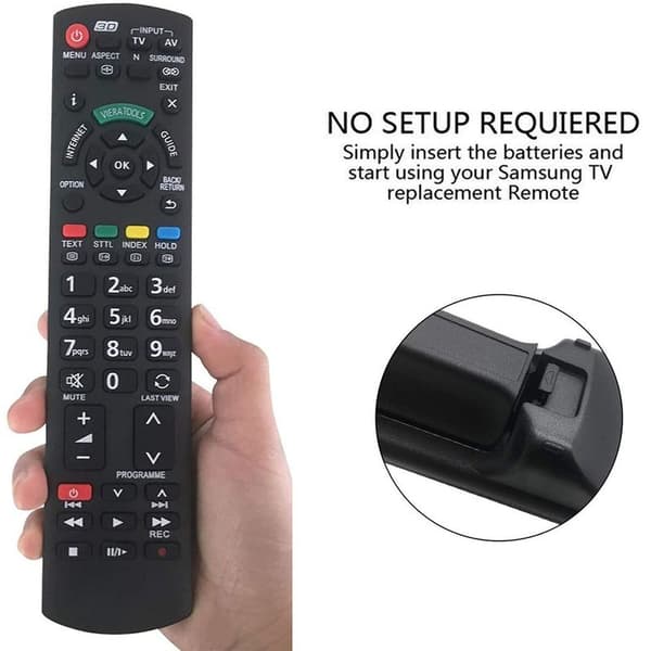 Universal Luminous Ersättningsfjärrkontroll PN-1LC för Panasonic Viera