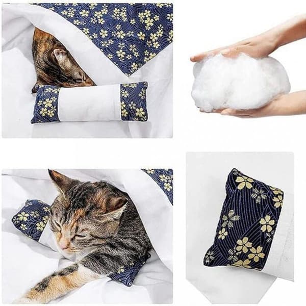 Katt sovplats vinter varm kattsäng japansk kattsovsäck mjuk KLB