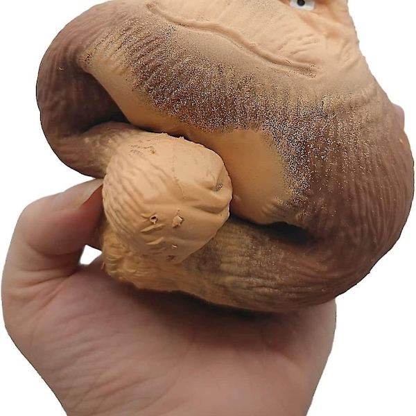 Monkey Toy Stretch Gorilla Figur för Barn Vuxna Stressleksak KLB