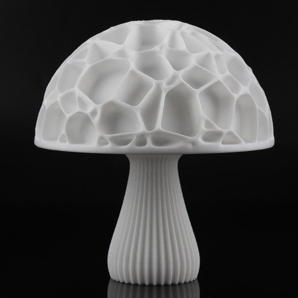 Värikäs kaunis RGB 3D-tulostus sienilampun koristelu KLB