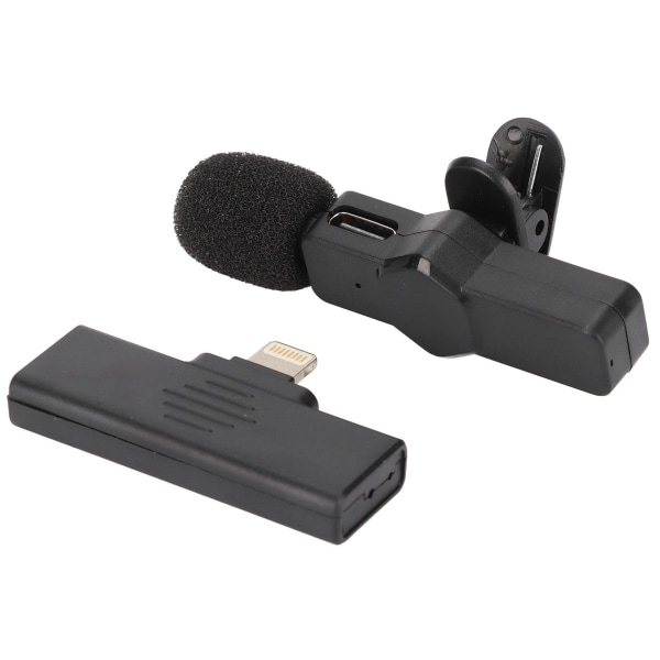 Lavalier-mikrofon, plug and play trådløs støyreduksjon KLB